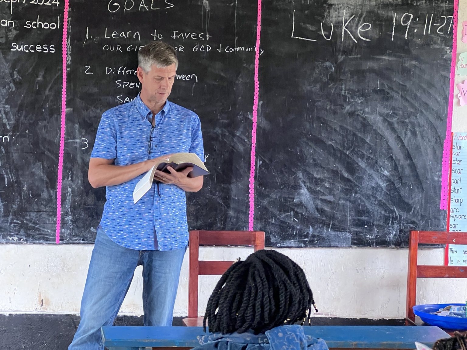 Guest teaching from the Bible